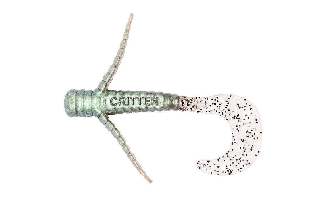 Fin Commander Curly Critter Tennessee Shad 12 pack of bait