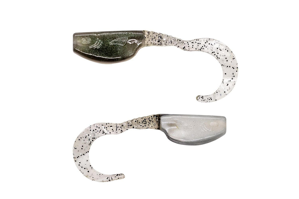 Fin Commander Slab Curly Tennesee Shad 12 pack of bait