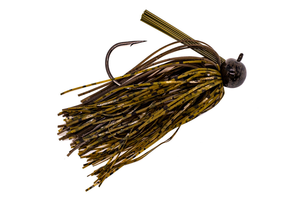 Fin Commander Green Pumpkin Football Bass Bait - 3/8, 1/2