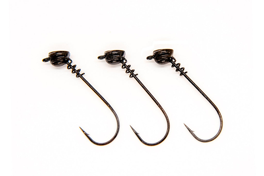 Fin Commander Green Pumpkin Shaky Bass Bait  - 5/16, 7/16