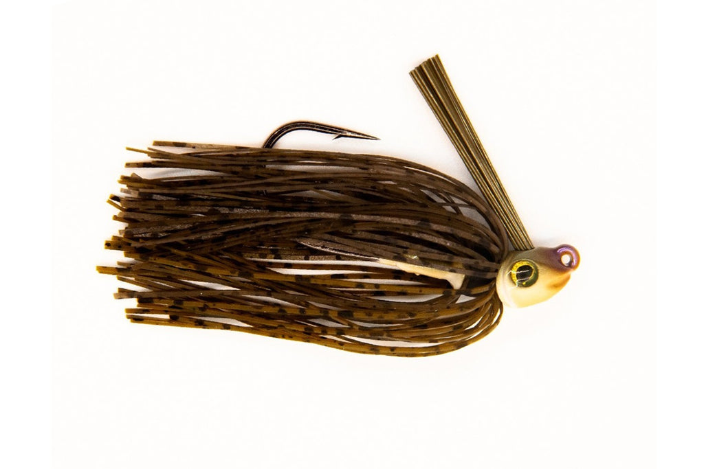 Fin Commander Green Pumpkin Swim Bass Bait  - 5/16, 7/16