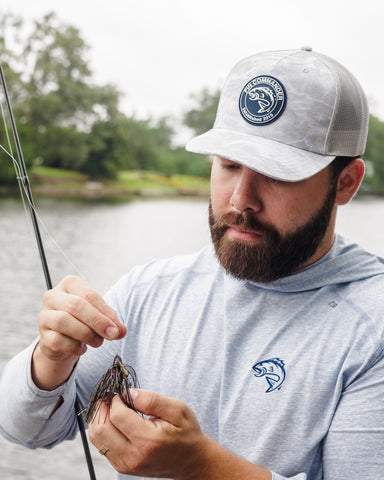 Fin Commander Rubber Patch Hat
