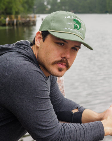 Fin Commander Bass Goat Rope Hat